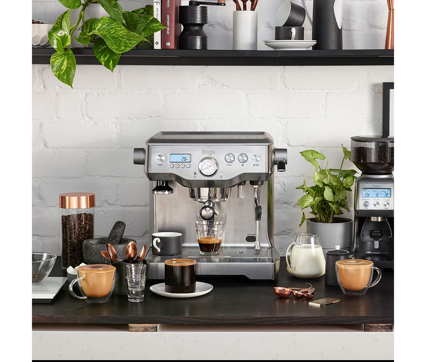Sage Dual Boiler Steel Espressomaskine