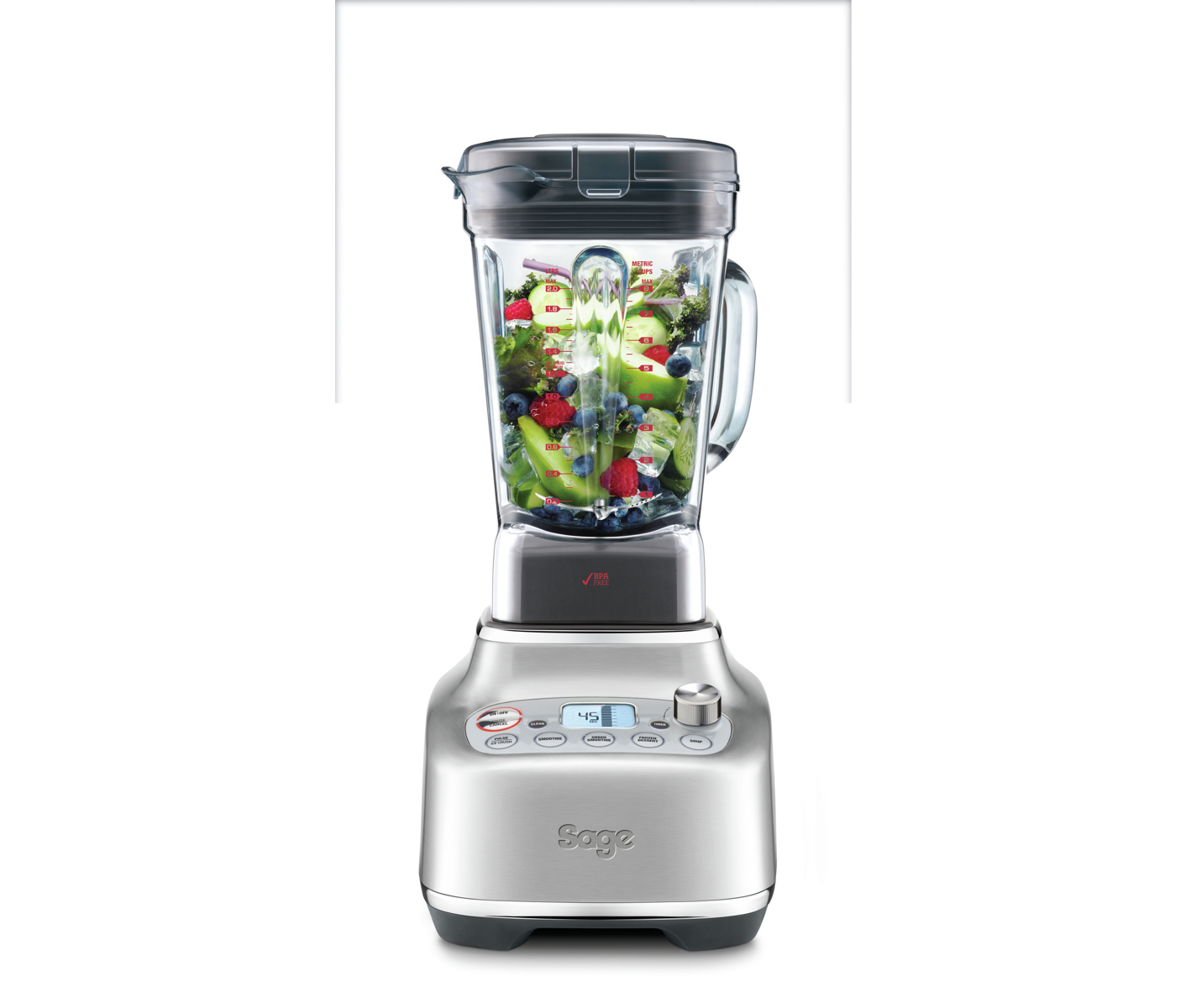Sage The Super Q Steel Blender billede 2