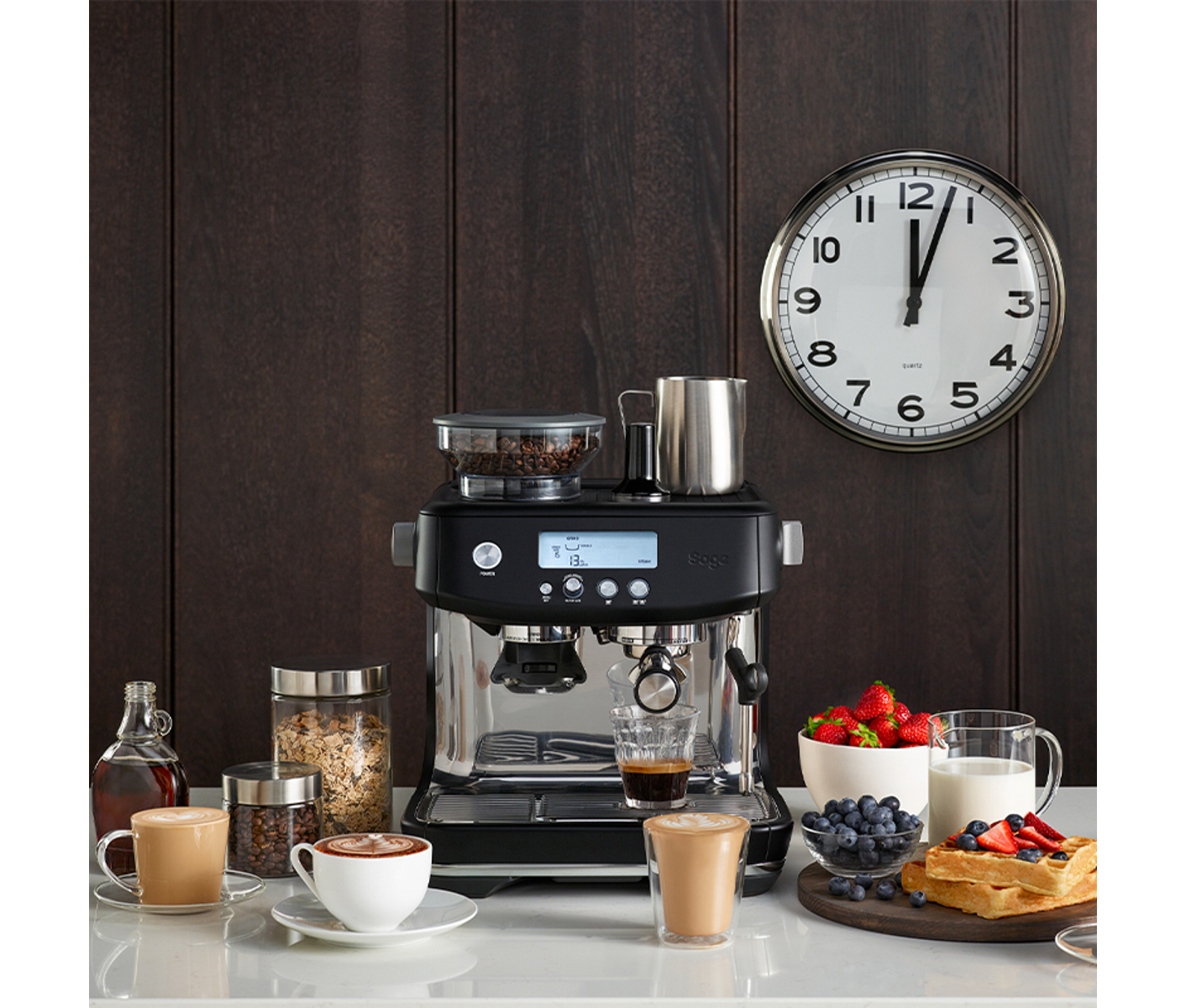Sage The Barista Pro Black  Espressomaskine billede 3