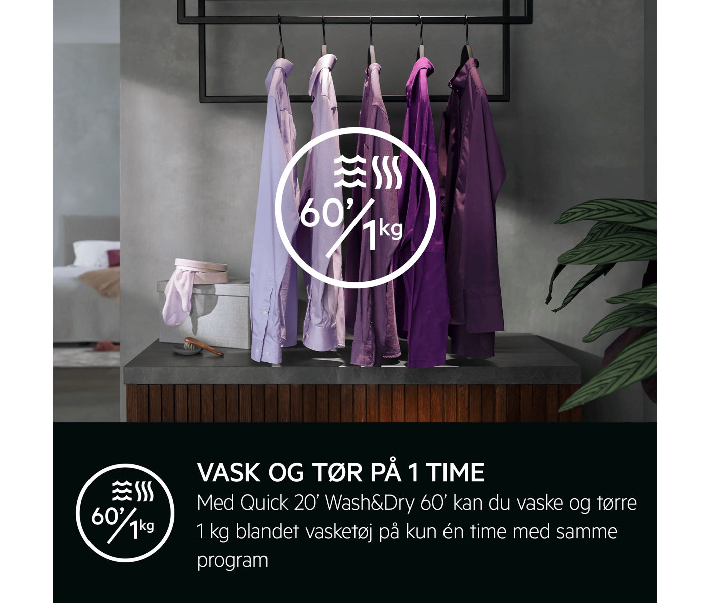 AEG LWT624L96L Vaske-tørremaskine