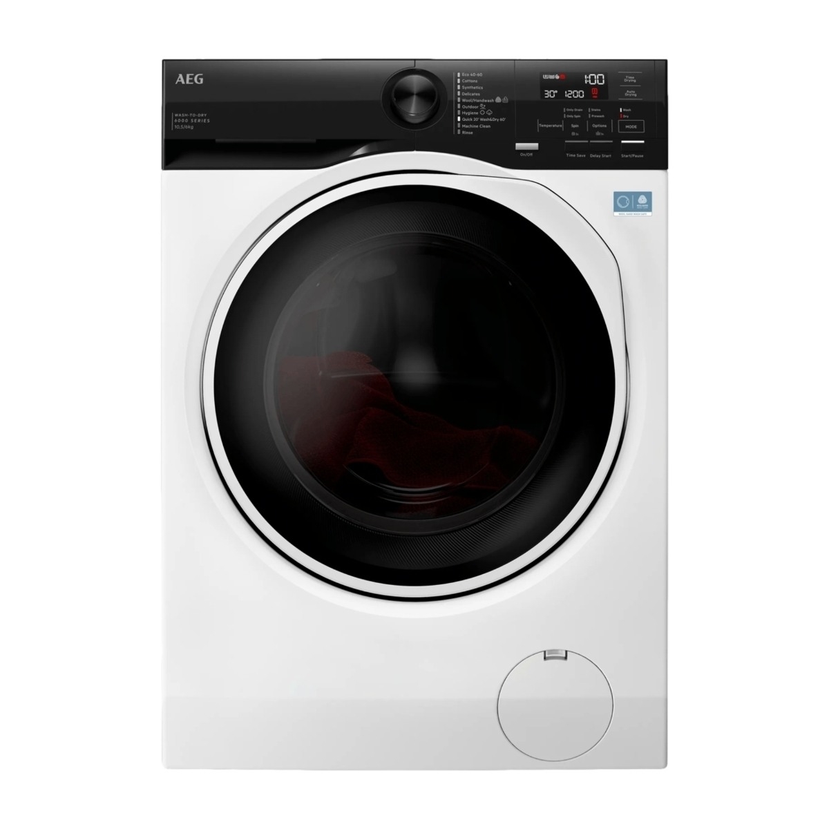 AEG 6000-serien LWT697PX6P vaske-tørremaskine billede 1