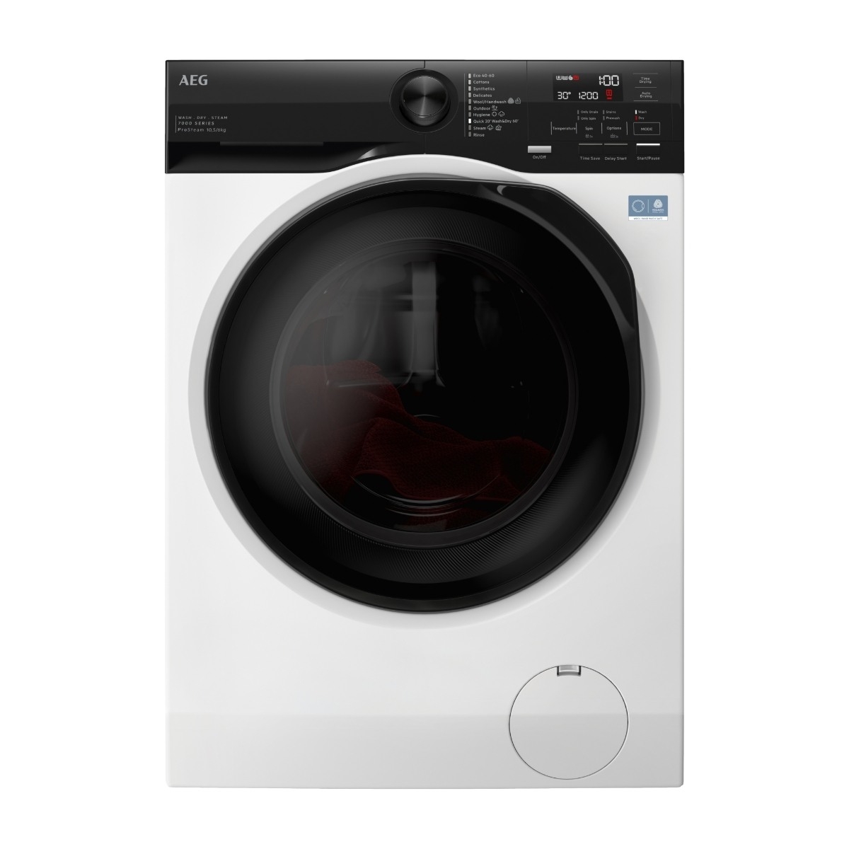 AEG 7000-serien LWT799PX6P vaske-/tørremaskine billede 1