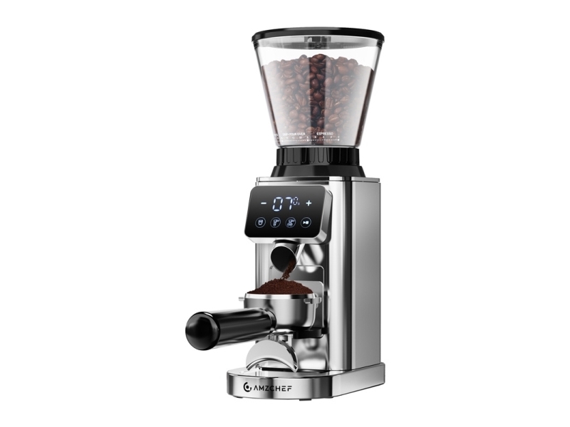 AMZCHEF CE-CG209-SV Coffee Grinder billede 1