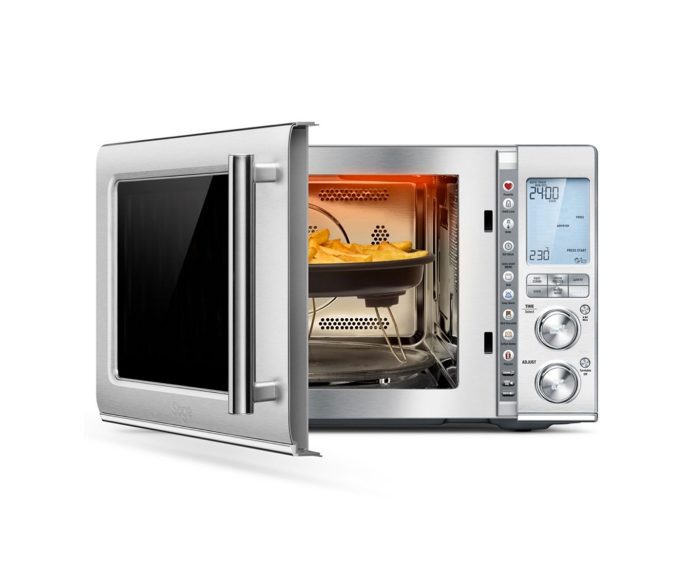 Sage Combi Wave 3 In 1 Steel Miniovn billede 5
