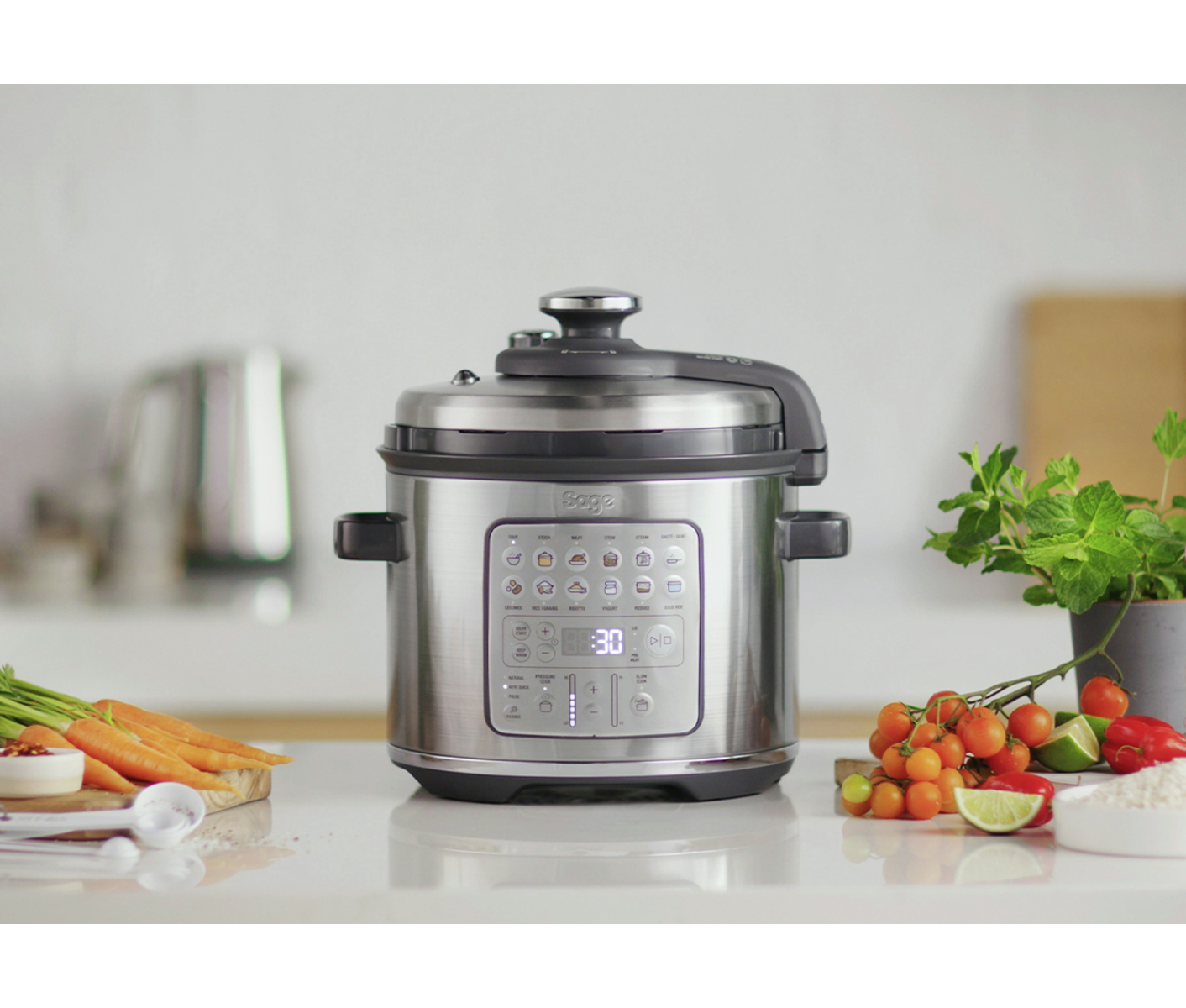 Sage SPR680BSS The Fast Slow Go Multicooker billede 7