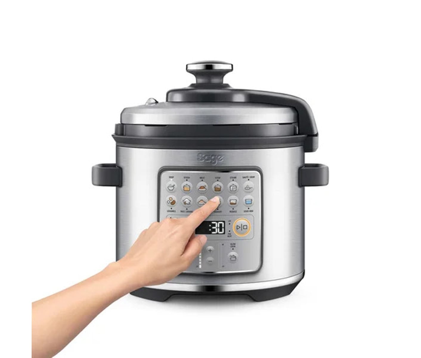 Sage SPR680BSS The Fast Slow Go Multicooker billede 5