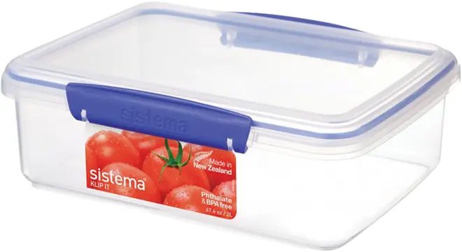 Sistema Klip IT rektangulær opbevaringsboks - 2 liter
