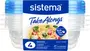 Sistema TakeAlongs beholdere 4 x 669 ml