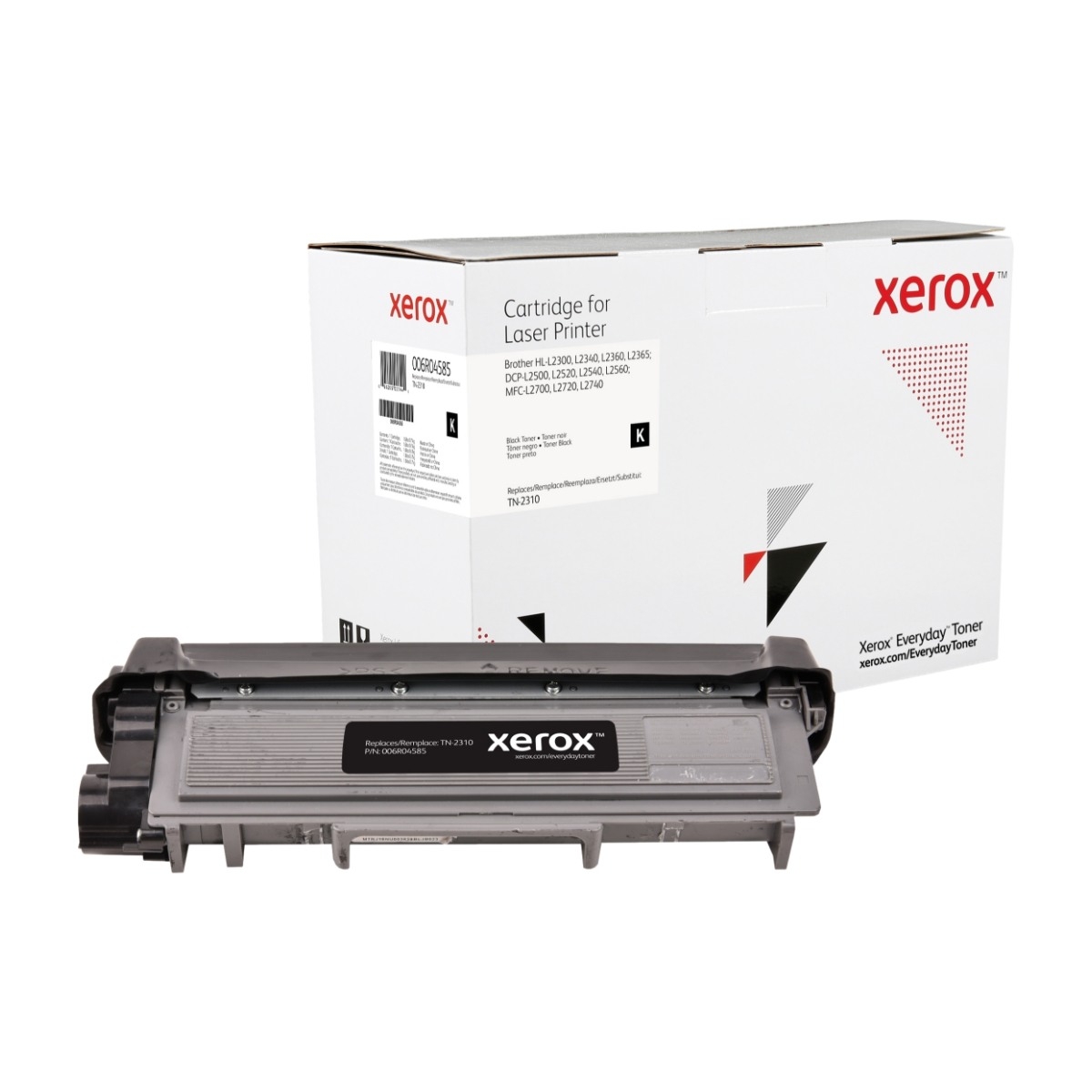 Xerox sort tonerpatron Brother TN-2310 billede 1