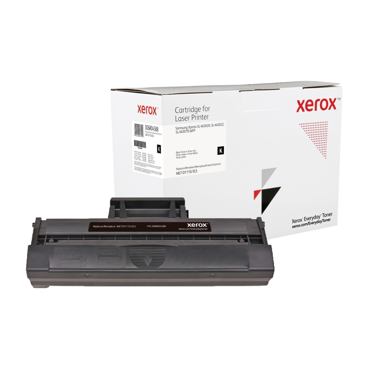 Xerox sort tonerpatron Samsung mlt-d111s billede 1