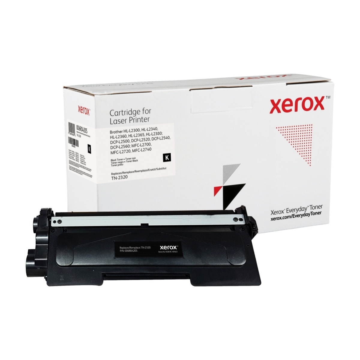 Xerox sort tonerpatron Brother TN-2320 billede 1
