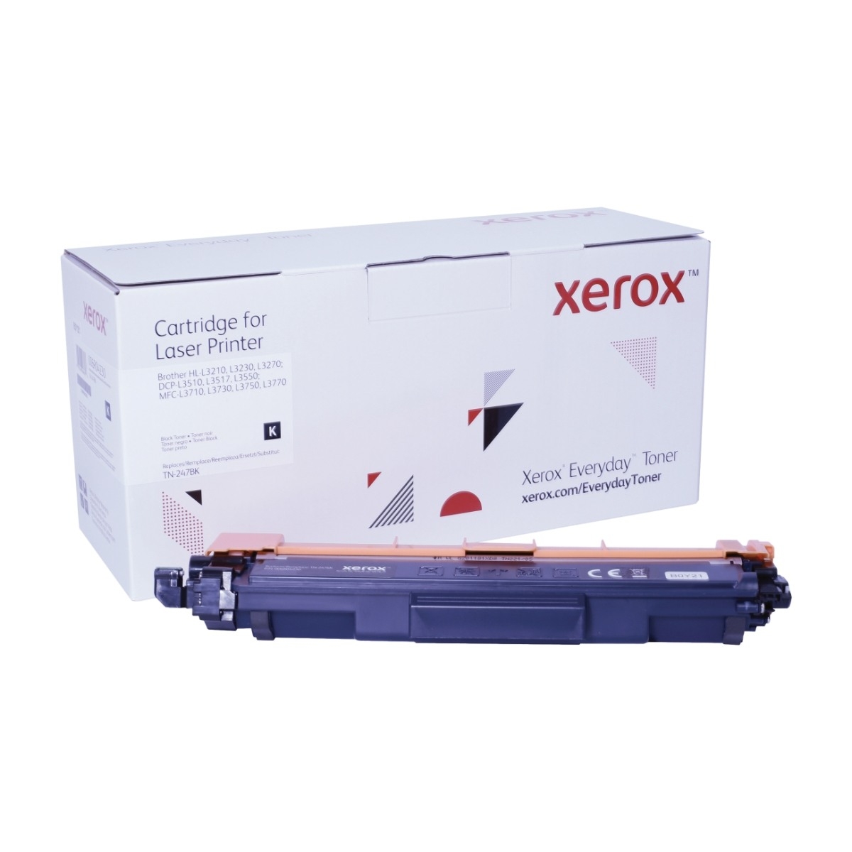 Xerox sort tonerpatron Brother TN-247bk billede 1