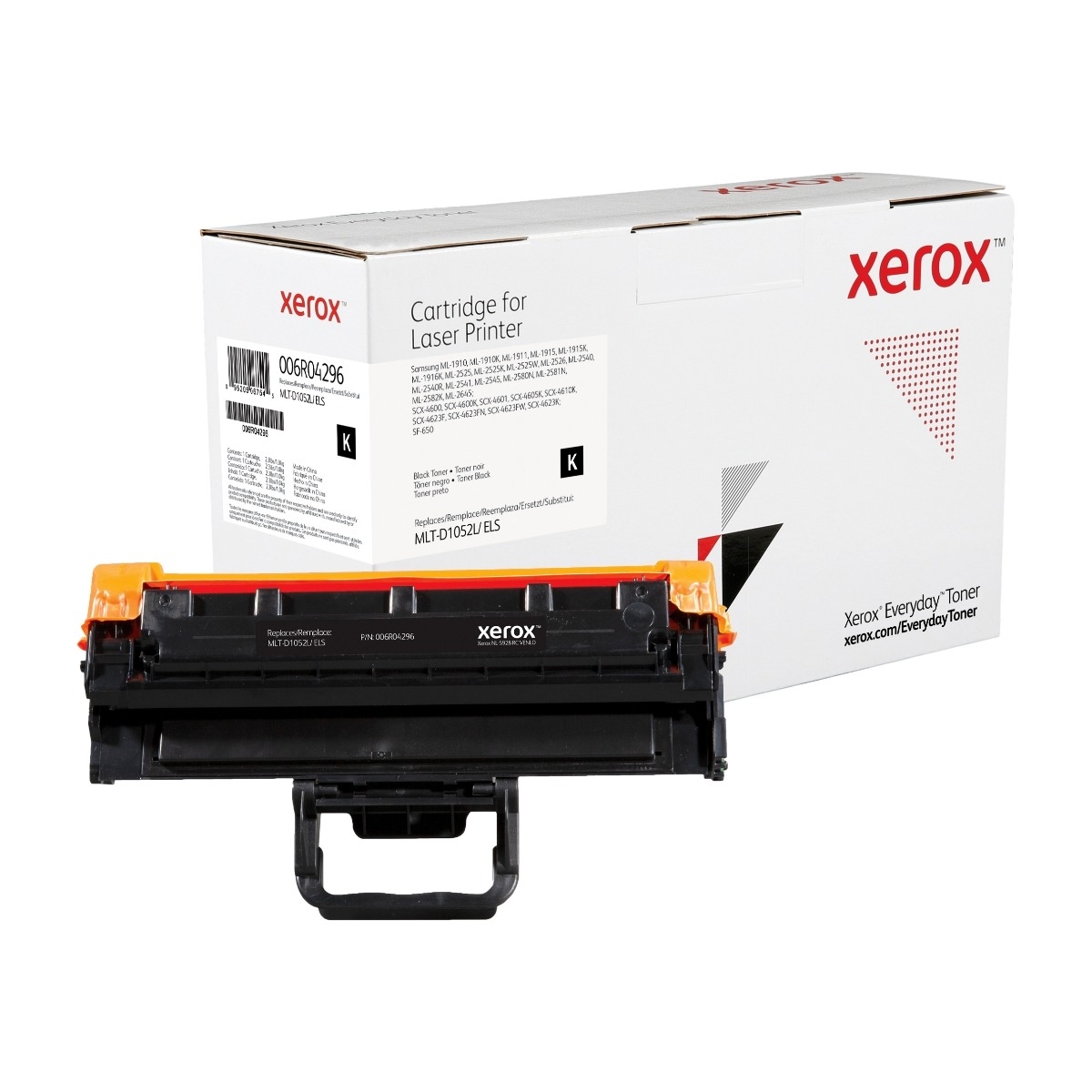 Xerox sort tonerpatron Samsung mlt-d1052l billede 1