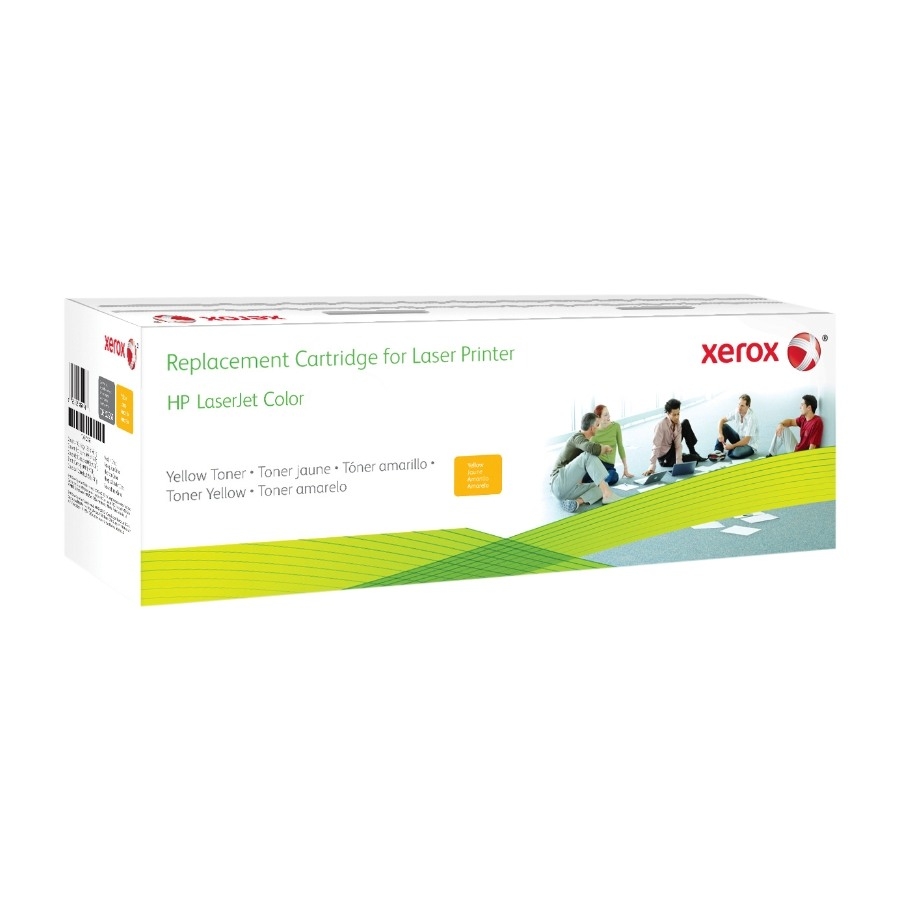 Xerox gul tonerpatron. Svarende til Hp CF362A. Kompatibel med Hp Colour Laserjet Enterprise m552, billede 1